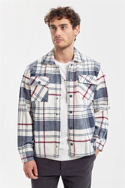 0026794 Vip Stendo Erkek Gömlek Indigo