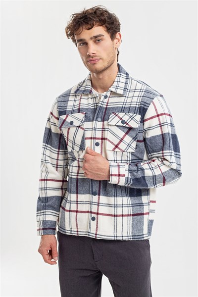 0026794 Vip Stendo Erkek Gömlek Indigo