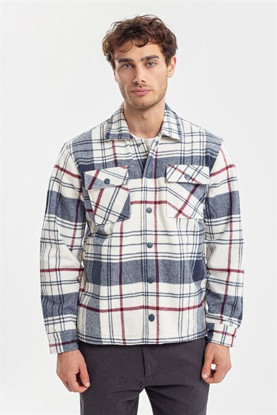 0026794 Vip Stendo Erkek Gömlek Indigo