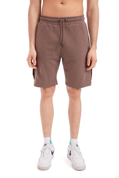 0028892 Vip Stendo Erkek Şort Kahverengi