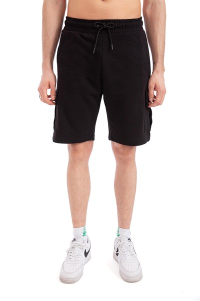 0028892 Vip Stendo Erkek Şort Siyah