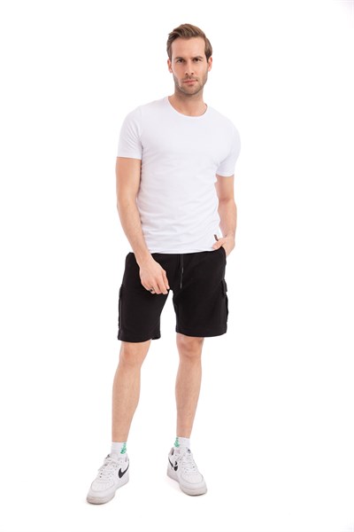 0028893 Vip Stendo Erkek Şort Siyah