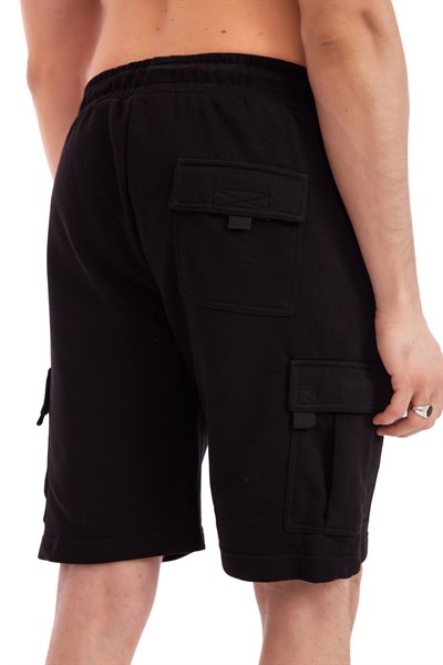 0028893 Vip Stendo Erkek Şort Siyah