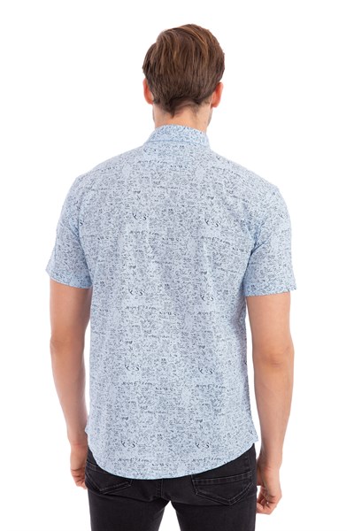 0029178 Vip Stendo Erkek Gömlek Mavi