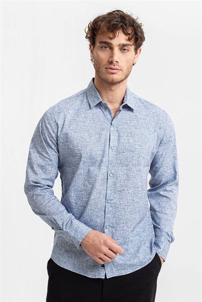 0032774 Vip Stendo Erkek Gömlek Gri