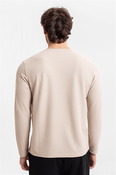 0033167 Vip Stendo Erkek Svetşört Bej