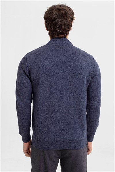 0035950 Vip Stendo Erkek Kazak Indigo