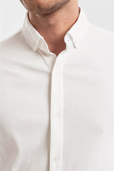 0036433 Vip Stendo Erkek Gömlek Ekru