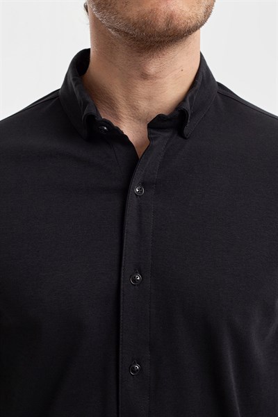 0036433 Vip Stendo Erkek Gömlek Siyah