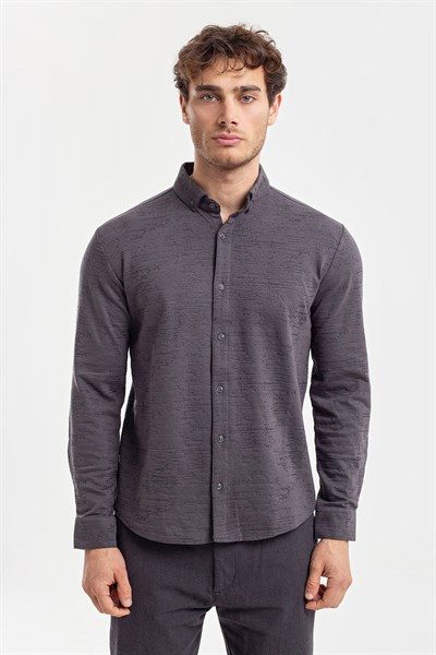 0036732 Vip Stendo Erkek Gömlek Antrasit