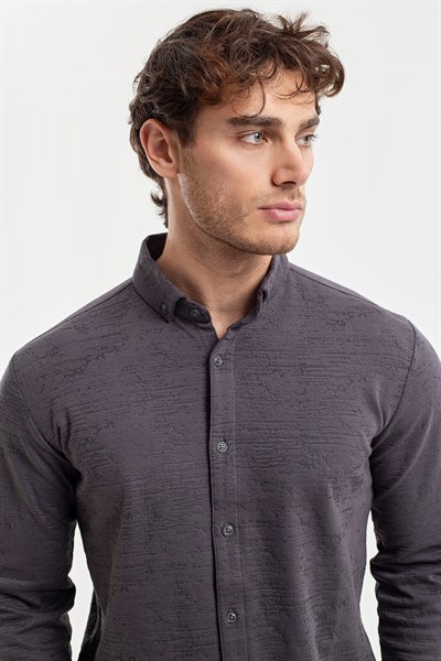 0036732 Vip Stendo Erkek Gömlek Antrasit
