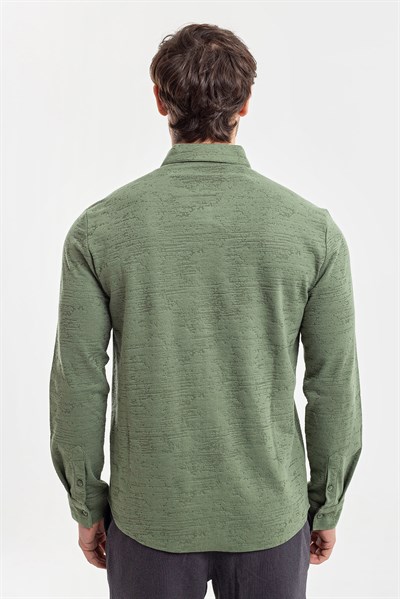 0036732 Vip Stendo Erkek Gömlek Yeşil