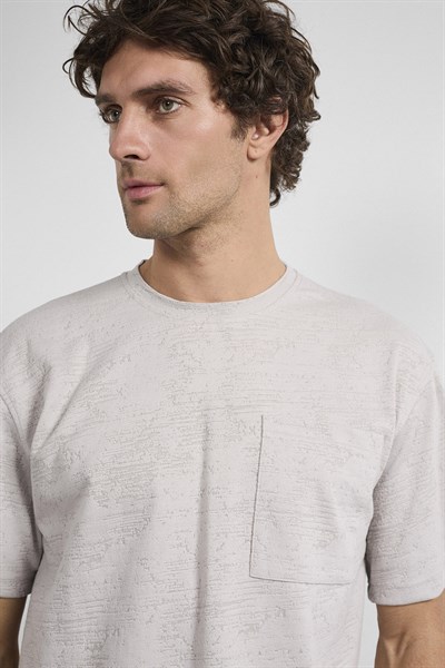 0036883 Vip Stendo Erkek Şort Tişört Takımı Gri