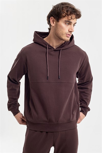 0036892 Vip Stendo Erkek Eşofman Takımı Kahverengi