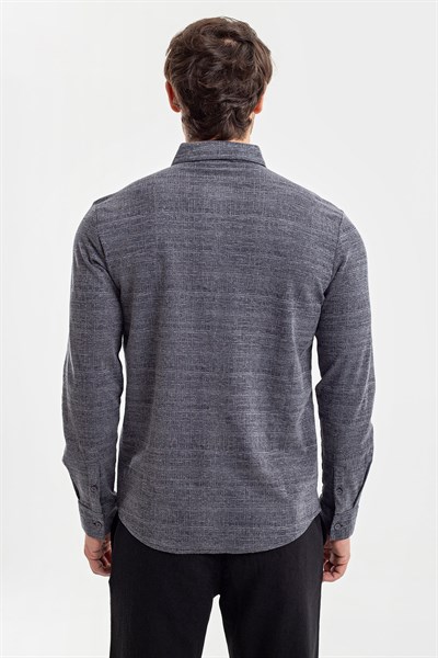 0037130 Vip Stendo Erkek Gömlek Lacivert