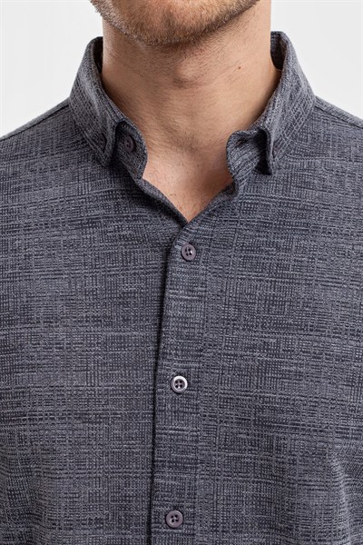 0037130 Vip Stendo Erkek Gömlek Lacivert