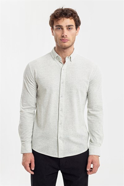 0037130 Vip Stendo Erkek Gömlek Mint