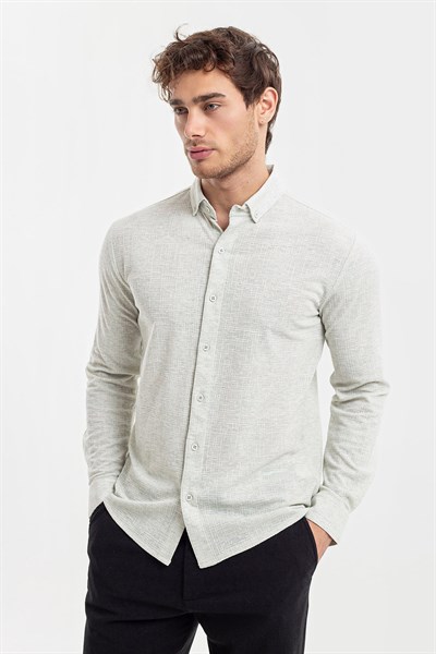 0037130 Vip Stendo Erkek Gömlek Mint