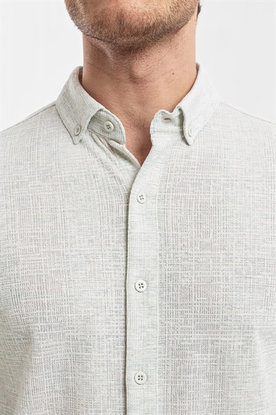 0037130 Vip Stendo Erkek Gömlek Mint