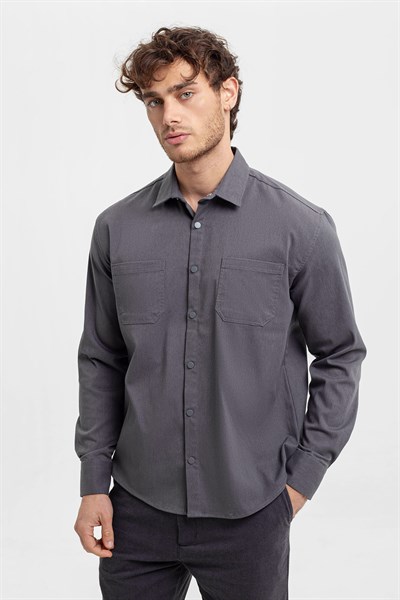 0037532 Vip Stendo Erkek Gömlek Antrasit