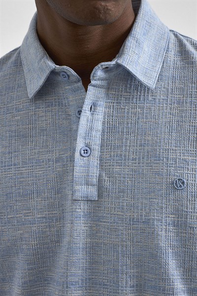 0037588 Vip Stendo Erkek Tişört Mavi