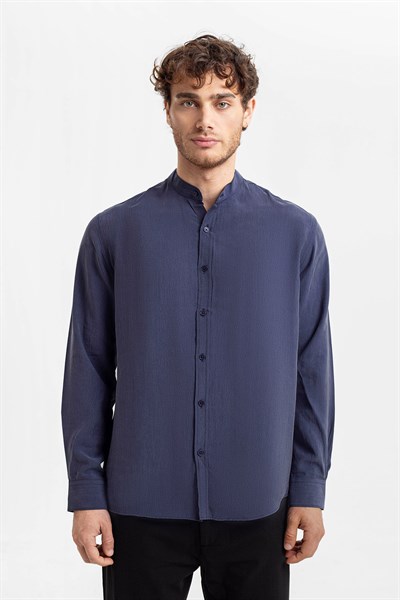 0037872 Vip Stendo Erkek Gömlek Lacivert
