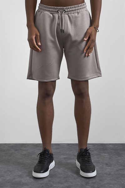 0038022 Vip Stendo Erkek Şort Açık Vizon