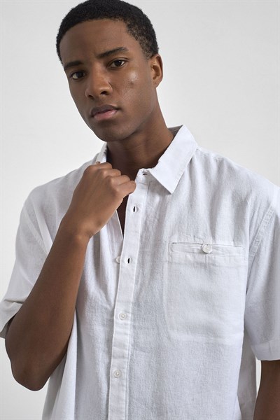 0038027 Vip Stendo Erkek Gömlek Ekru