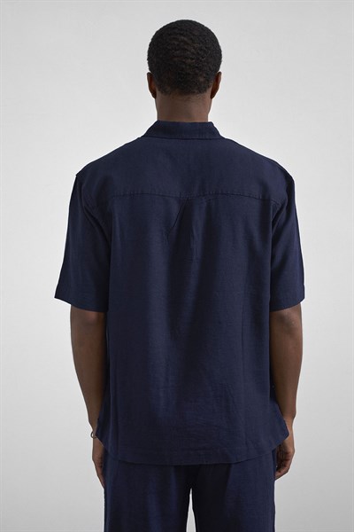 0038027 Vip Stendo Erkek Gömlek Lacivert