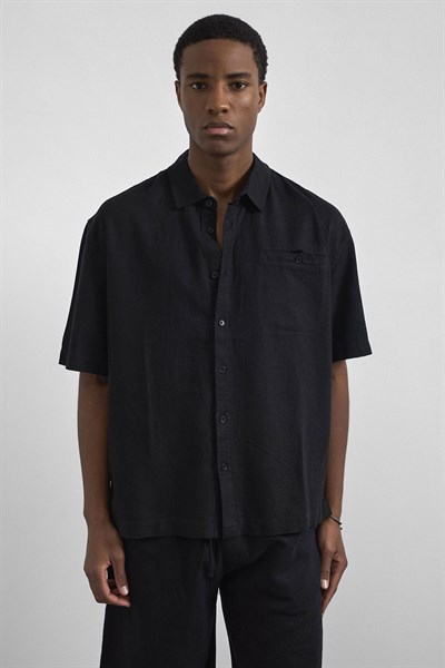 0038027 Vip Stendo Erkek Gömlek Siyah