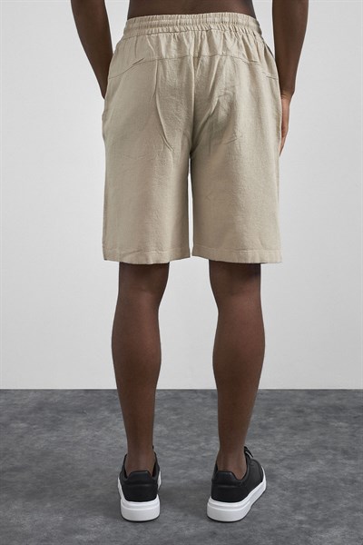 0038028 Vip Stendo Erkek Şort Bej