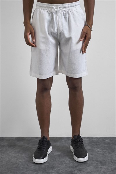 0038028 Vip Stendo Erkek Şort Ekru