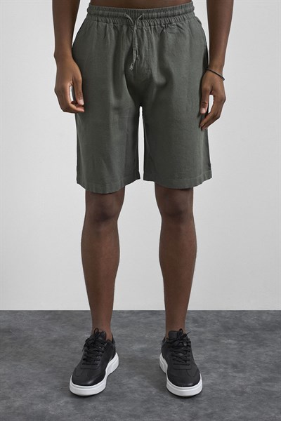 0038028 Vip Stendo Erkek Şort Haki