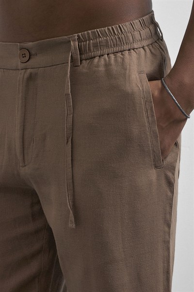 0038029 Vip Stendo Erkek Pantolon Kahverengi