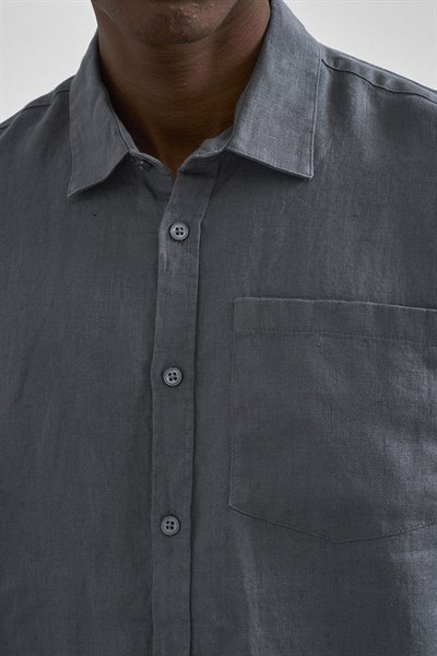 0038073 Vip Stendo Erkek Gömlek Nardo Gri