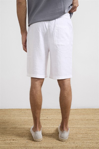 0038099 Vip Stendo Erkek Şort Ekru