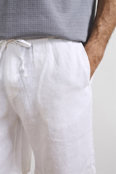 0038099 Vip Stendo Erkek Şort Ekru