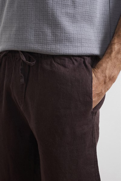 0038099 Vip Stendo Erkek Şort Mürdüm