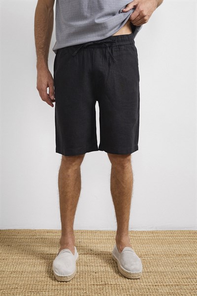 0038099 Vip Stendo Erkek Şort Siyah