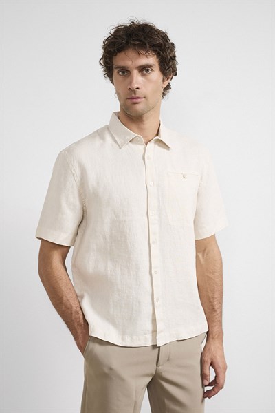 0038215 Vip Stendo Erkek Gömlek Bej