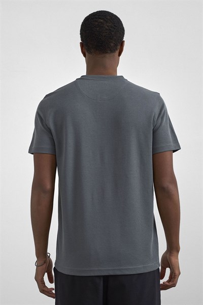 0038251 Vip Stendo Erkek Tişört Nardo Gri