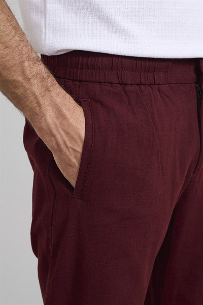 0038266 Vip Stendo Erkek Pantolon Bordo
