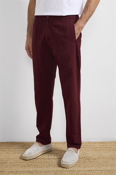 0038266 Vip Stendo Erkek Pantolon Bordo