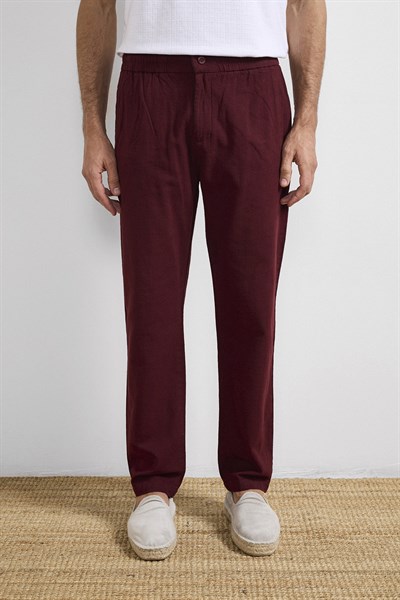 0038266 Vip Stendo Erkek Pantolon Bordo