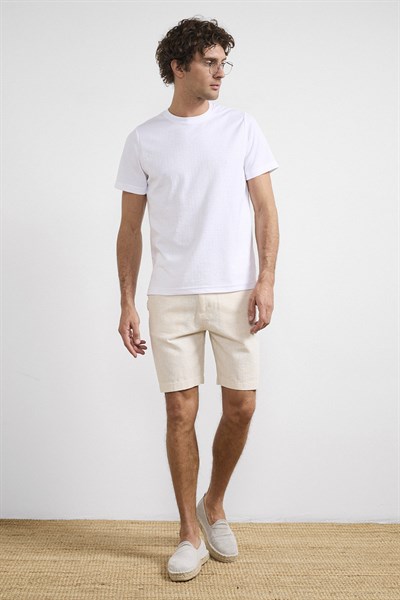 0038267 Vip Stendo Erkek Şort Bej