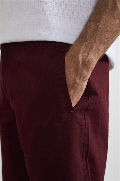 0038267 Vip Stendo Erkek Şort Bordo