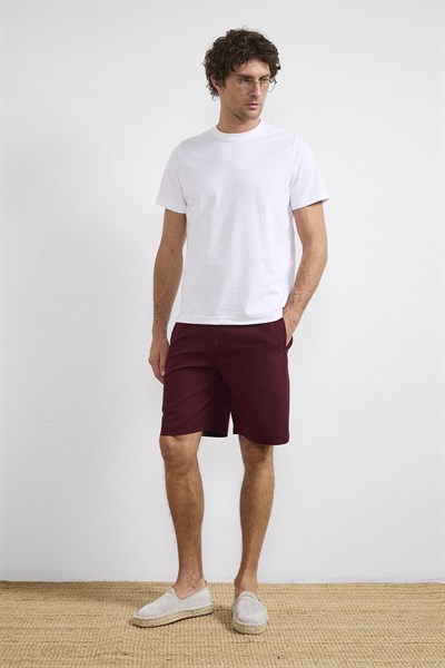0038267 Vip Stendo Erkek Şort Bordo