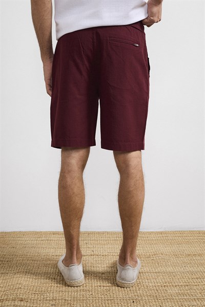 0038267 Vip Stendo Erkek Şort Bordo