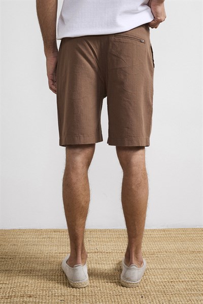 0038267 Vip Stendo Erkek Şort Kahverengi