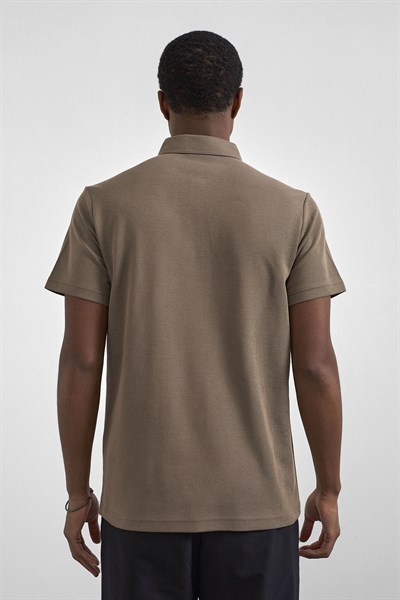 0038290 Vip Stendo Erkek Tişört Vizon